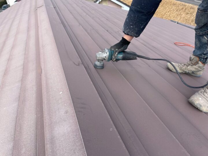 ケレン処理(研磨)