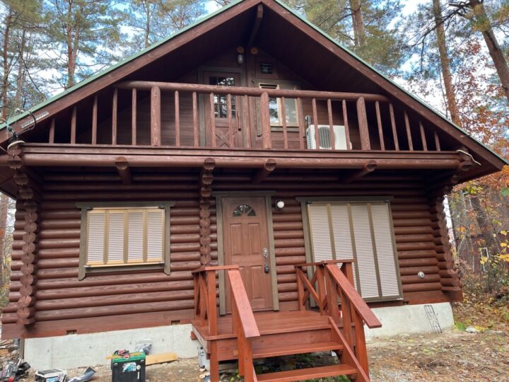 白馬村C様　外壁・付帯部塗装工事