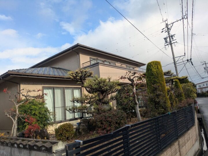 長野市Ⅰ様　外壁、屋根付帯部塗装工事