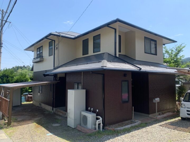 千曲市Ｉ様　屋根・外装塗装工事