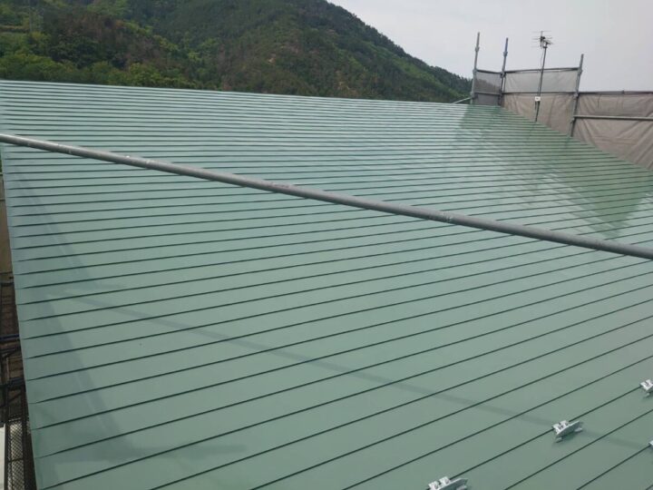 千曲市Ｎ様　屋根塗装工事