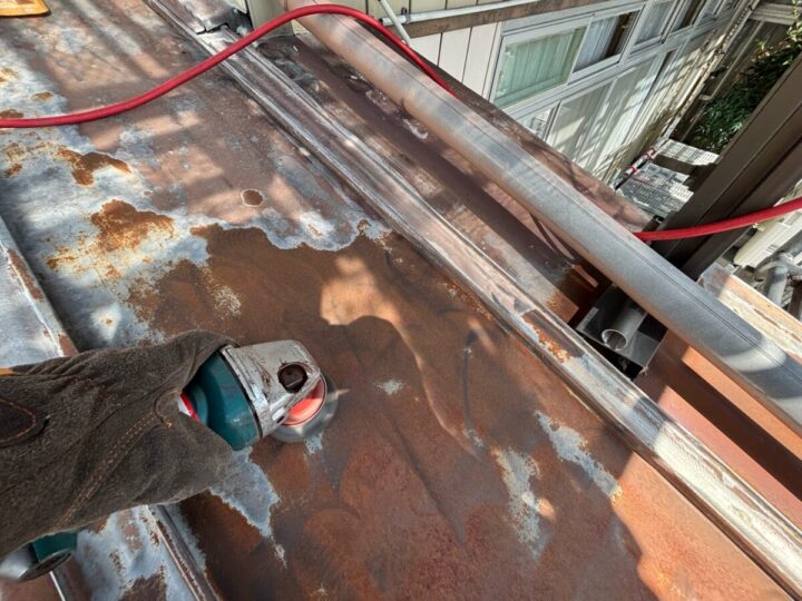 ケレン処理(研磨)