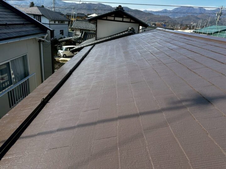 長野市N様　屋根塗装工事