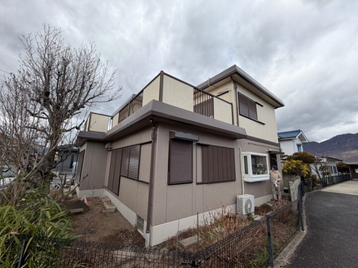 上田市H様　屋根・外壁塗装工事