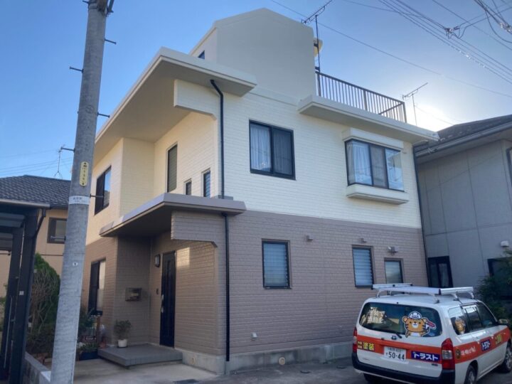長野市Ｔ様　外壁塗装・バルコニー防水工事