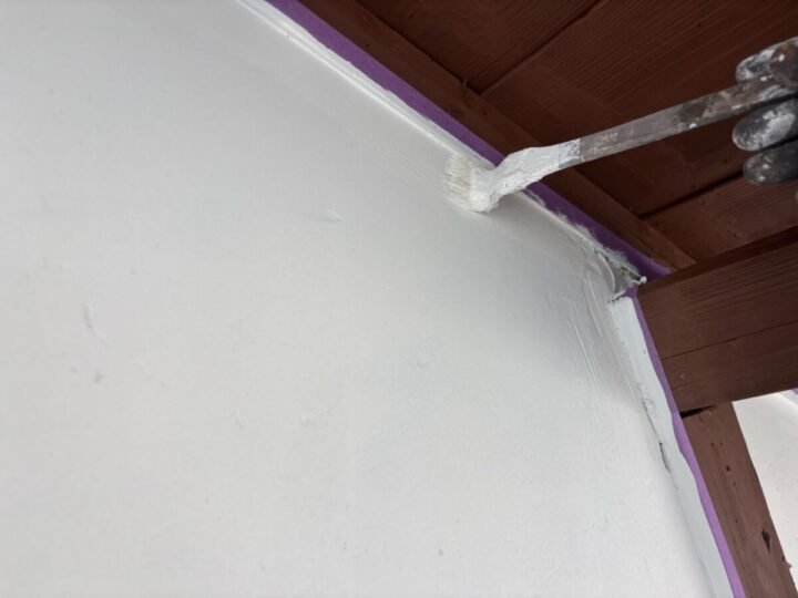 外壁上塗り(2回目)