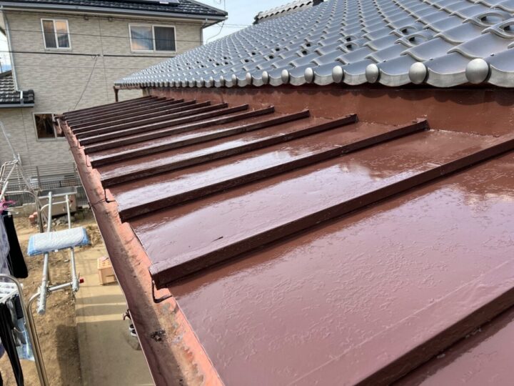 須坂市Ｍ様　屋根塗装工事