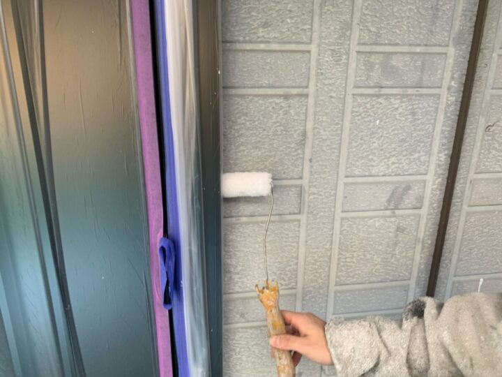 外壁下塗り