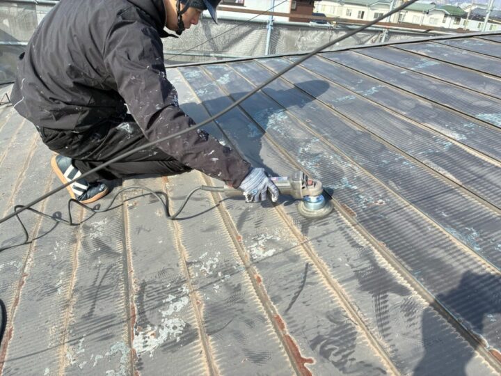 ケレン処理(研磨)