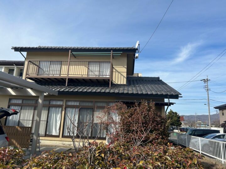 千曲市M様　外壁塗装・雨樋全面交換工事