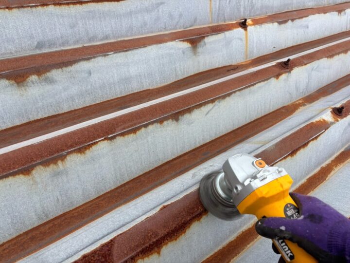 ケレン処理(研磨)