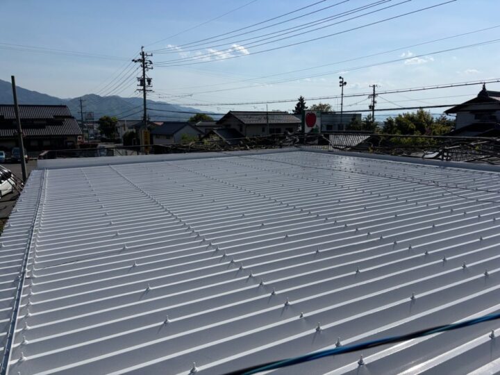 須坂市S様　屋根塗装工事