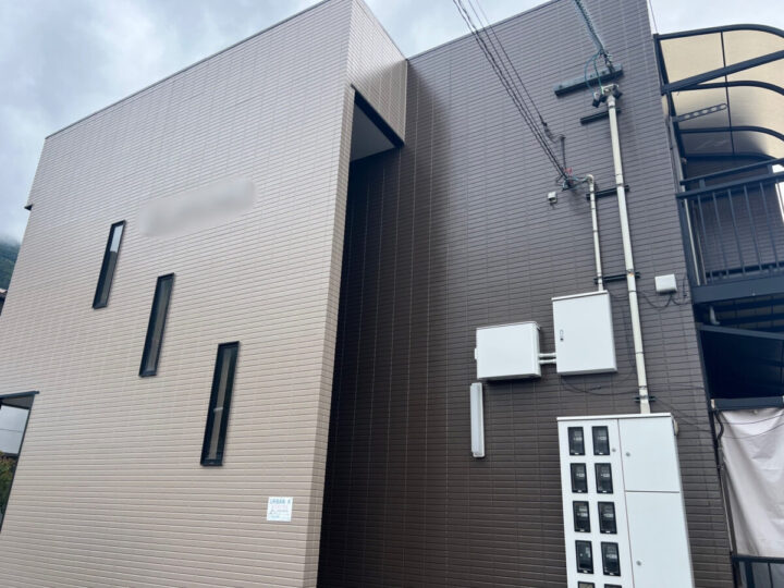 上田市アパート　屋根・外壁塗装工事