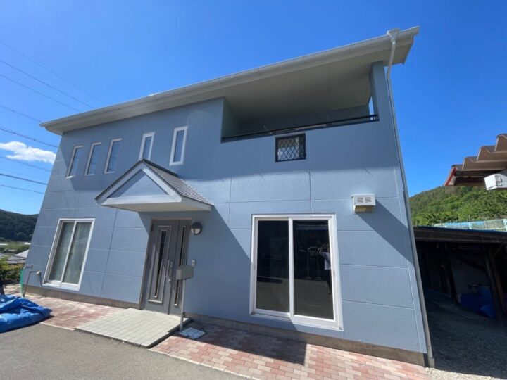 長和町K様邸　屋根・外壁塗装工事