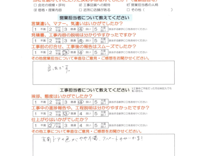 千曲市　Ｙ様
