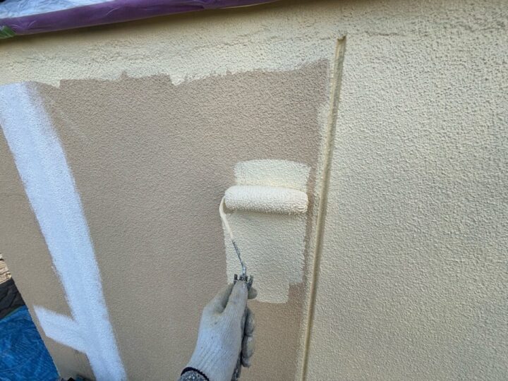 外壁下塗り