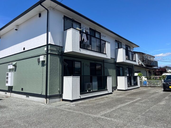 長野市アパート外壁塗装工事