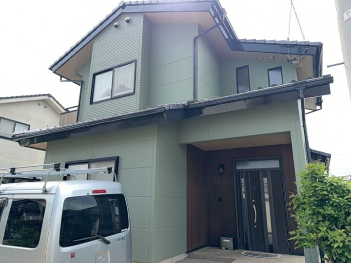 上田市S様邸　外壁塗装工事