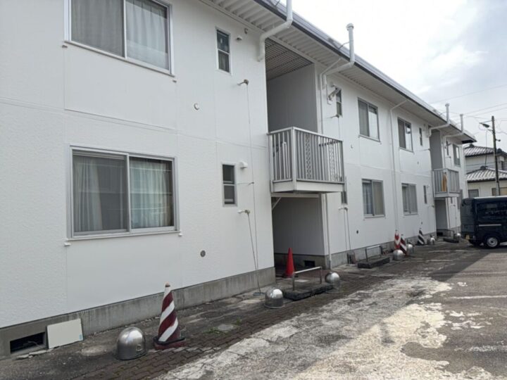 長野市アパート 屋根・外壁塗装工事