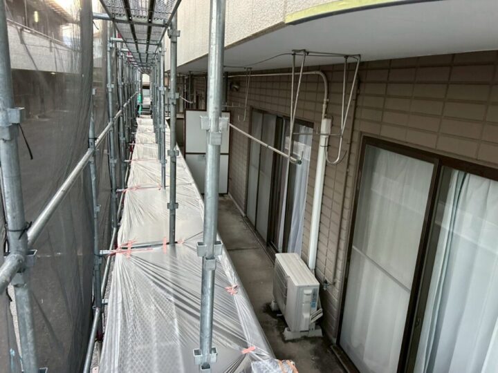 足場設置