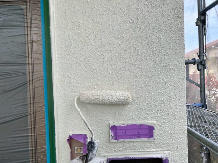 外壁上塗り