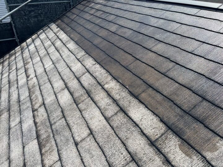 屋根下塗り