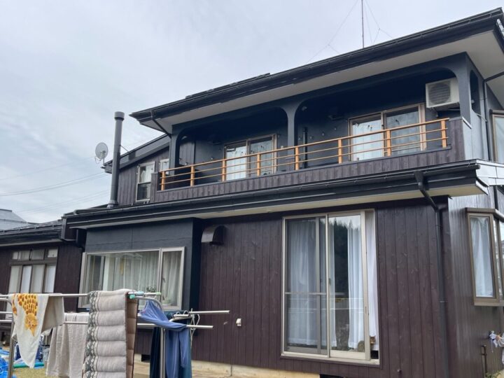 上水内郡A様　屋根・外壁塗装工事