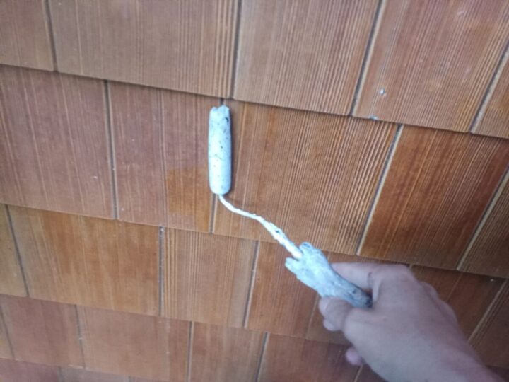 外壁下塗り