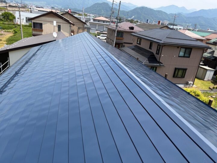 中野市T様邸　屋根塗装工事