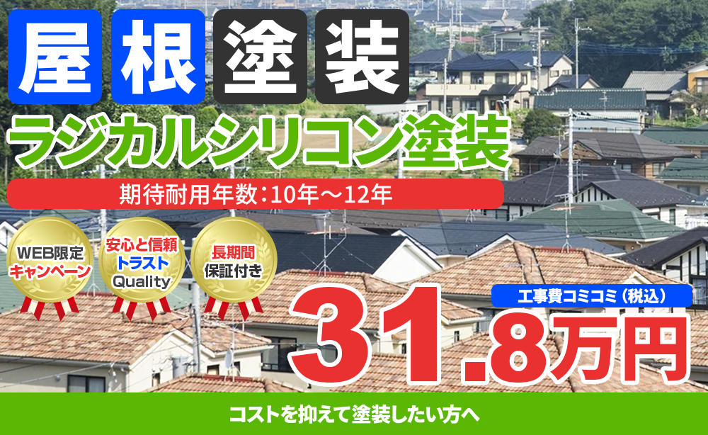 アレスダイナミックルーフ塗装 31.8万円