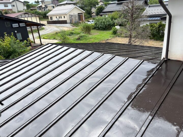 中野市K様 屋根塗装工事