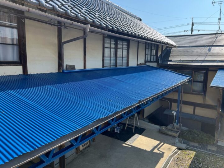 中野市N様　屋根塗装工事