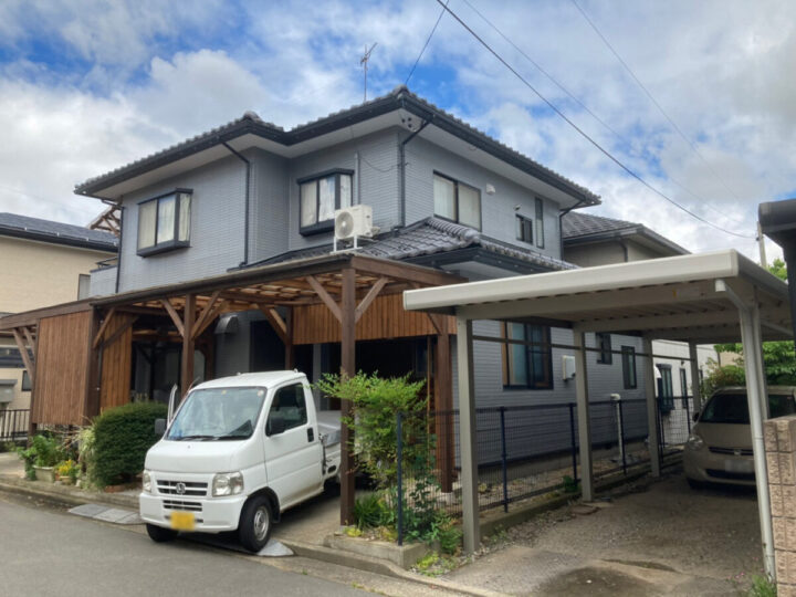 須坂市K様　外壁塗装工事