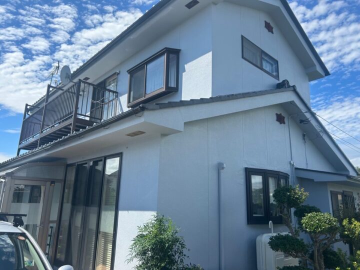 小諸市S様　屋根・外装塗装工事