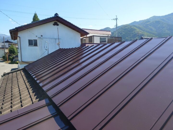 須坂市K様　屋根塗装工事