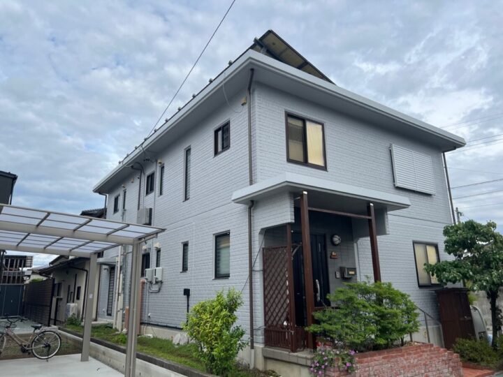 長野市A様　屋根・外壁塗装工事　