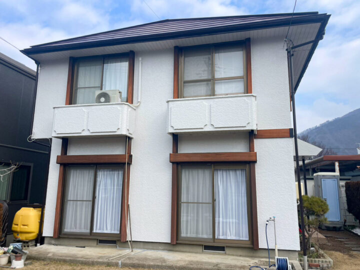 須坂市U様　外壁屋根塗装工事