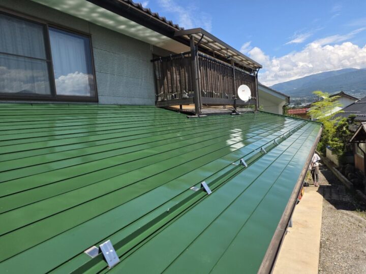 中野市T様 屋根塗装工事