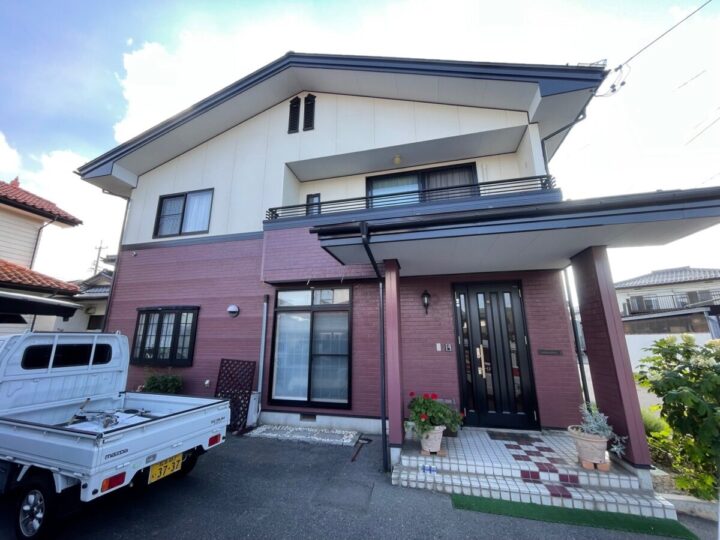 大町市Y様　屋根・外壁塗装工事