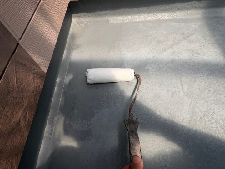 ベランダ床塗装