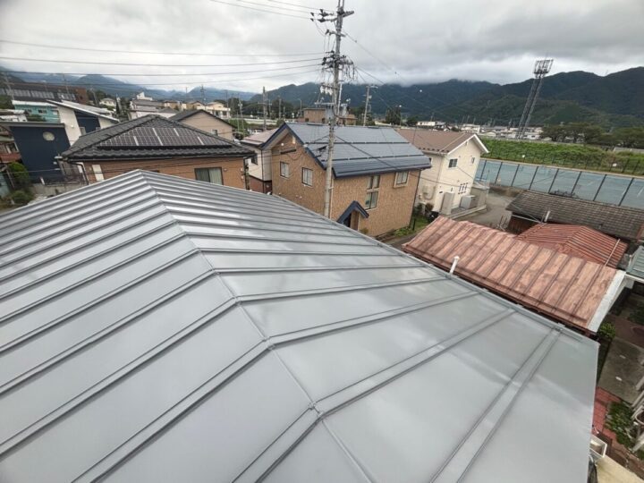 須坂市Y様　屋根塗装工事