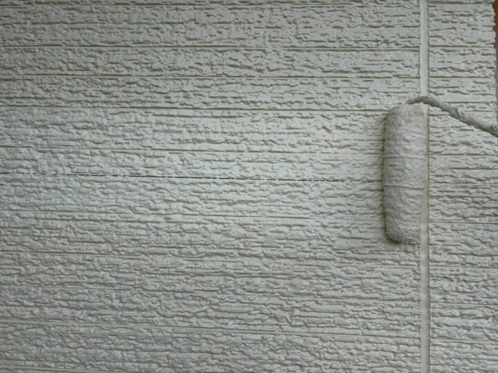 外壁上塗り(2回目)