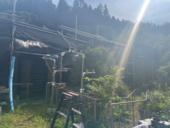 足場設置