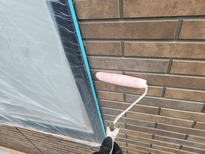 外壁下塗り