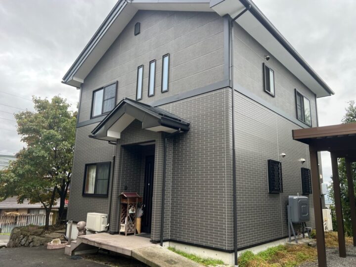 長野県中野市Y様　外壁塗装・板金工事